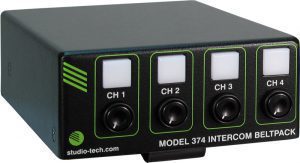 Studio Technologies Model 374 Intercom Beltpack