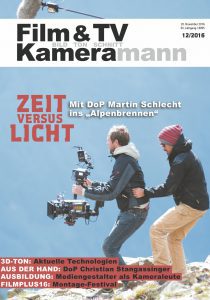 Cover Film & TV Kameramann Ausgabe 12/16