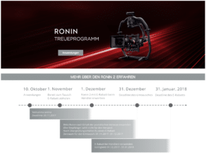 Das DJI Ronin Loyalty Program im Überblick