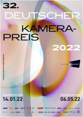 Plakat für den 32. Deutschen Kamerapreis