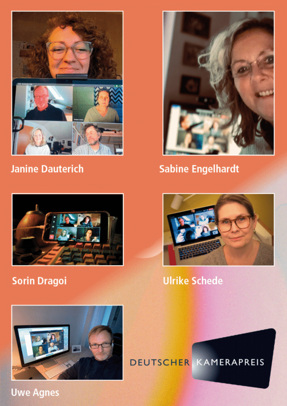 die Jury für Dokumentationen beim 32. Deutschen Kamerapreis