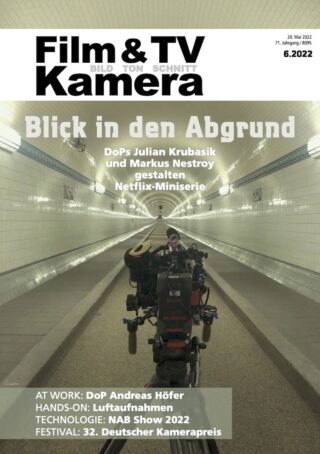Cover der Ausgabe 6.2022 von Film & TV Kamera