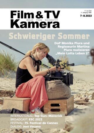 Cover der Ausgabe 7–8.2022 von Film & TV Kamera