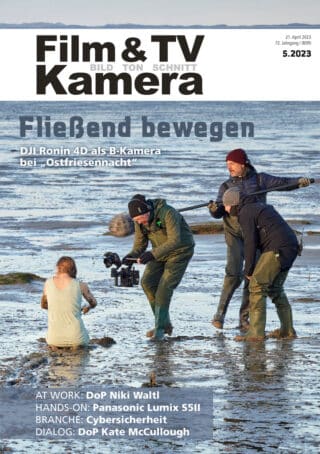Cover der Ausgabe 5.2023 von Film & TV Kamera