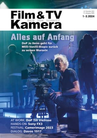Cover der Ausgabe 1–2.2024 von Film & TV Kamera