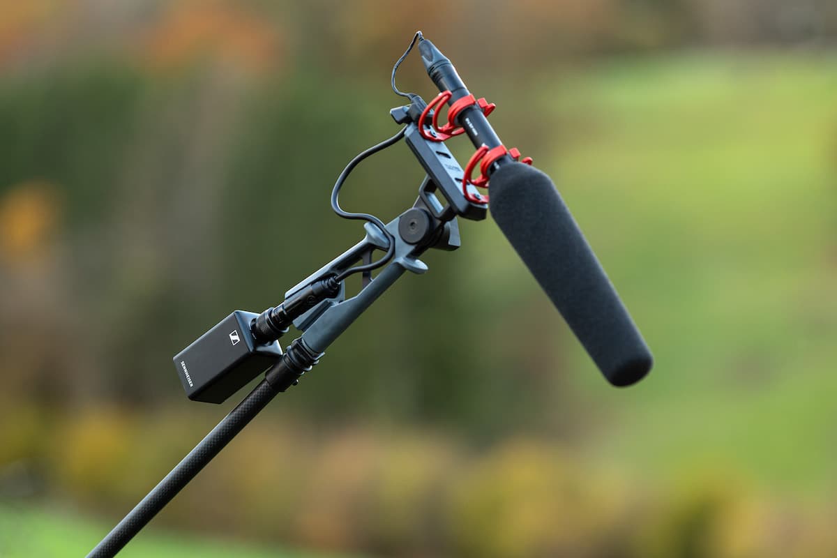 Sennheiser EW-DP SKP mit MKH 416. 