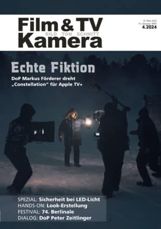 Cover der Ausgabe 4.2024 von Film & TV Kamera