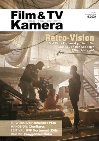 Cover der Ausgabe 6.2024 von Film & TV Kamera