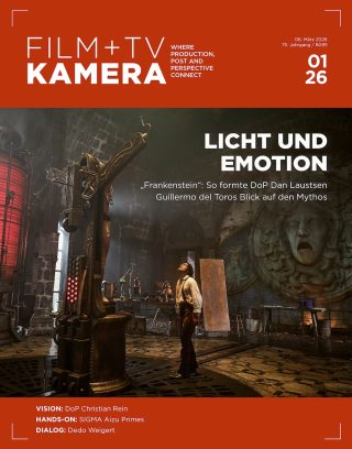Cover der Ausgabe 01.2026 von Film + TV Kamera