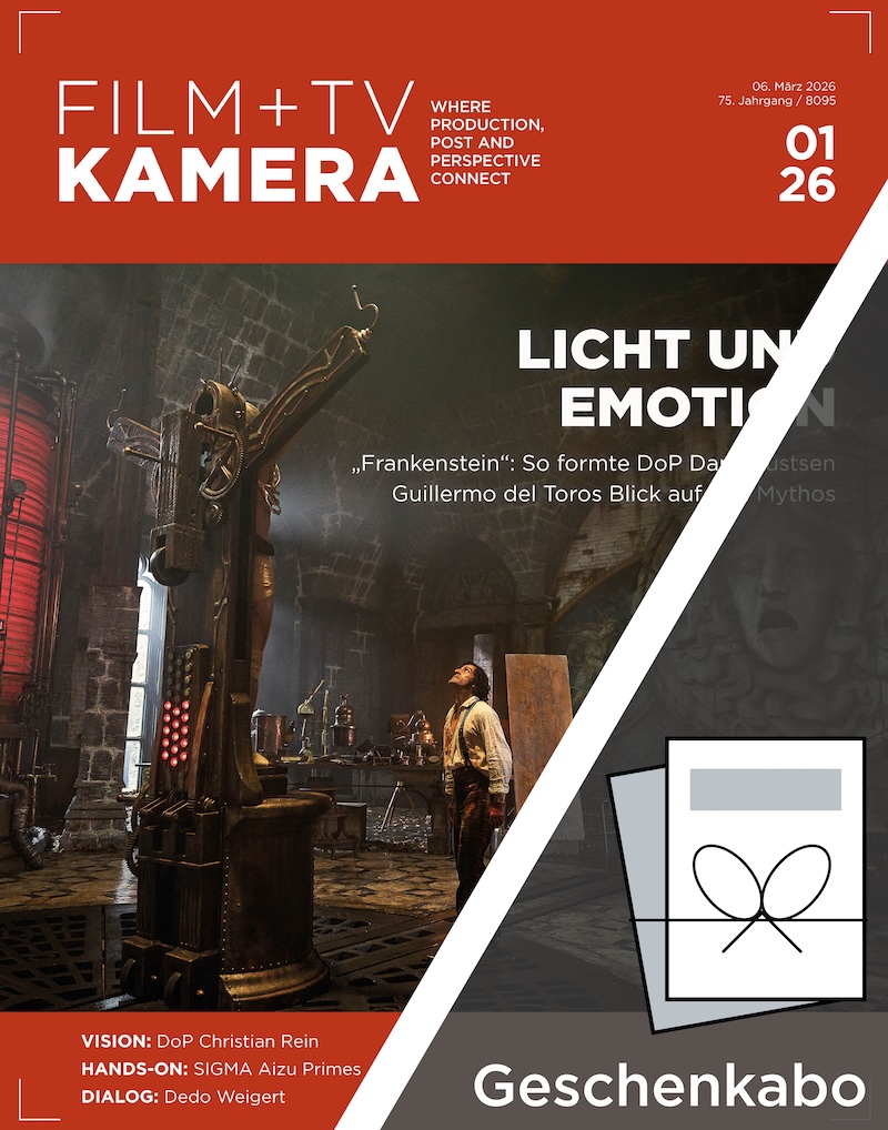 Produkt: Film + TV Kamera Geschenkabonnement Print