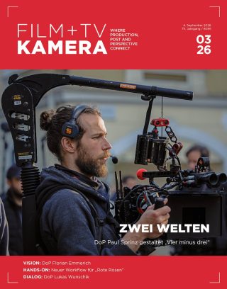 Cover der Ausgabe 03.2026 von Film + TV Kamera